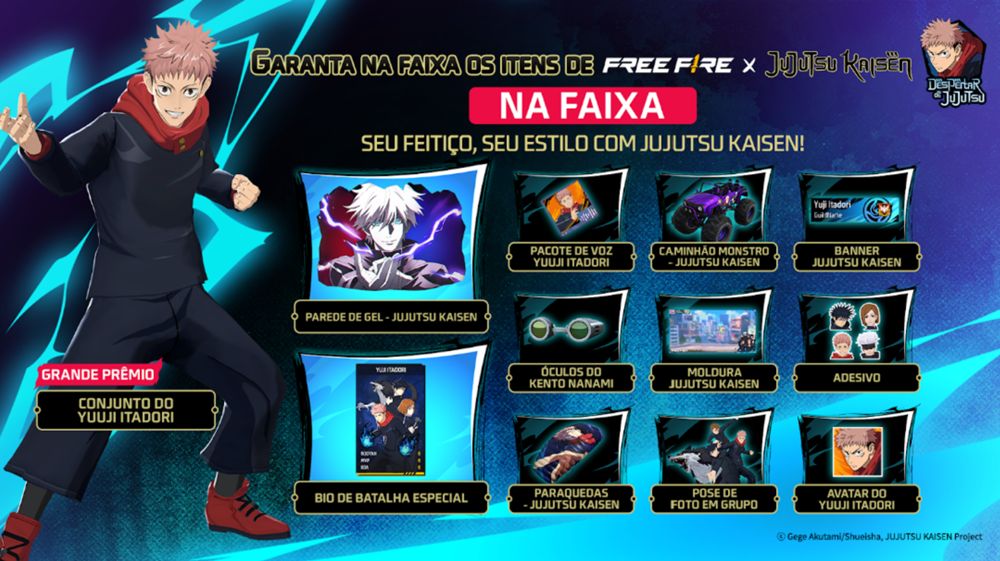 Free Fire Jujutsu Kaisen