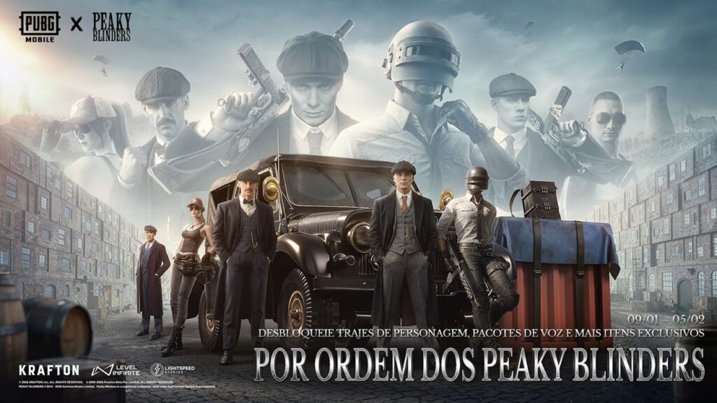 PUBG Mobile Peaky Blinders